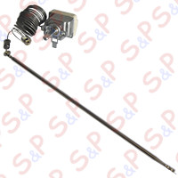 TERMOSTATO 105-190°C 230V MONOFASE - SENSORE Ø 4X235mm CAPILLARE 1500mm