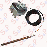 TERMOSTATO 0-87°C MONOFASE TR2 9335+PVC - SENSORE Ø 6,5X96mm CAPILLARE 1500mm