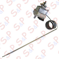 SAFETY THERMOSTAT 350° SINGLE PHASE  16A - SENSOR Ø 3,1X201mm CAPILLARY 900mm
