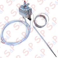 SAFETY THERMOSTAT 230° SINGLE PHASE  0,5A - SENSOR Ø 4X116mm CAPILLARY 1500mm