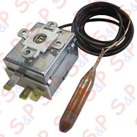 THERMOSTAT 0-90 ° SINGLE PHASE 45TR2 -  SENSOR Ø 9,4X49mm CAPILLARY 1000MM