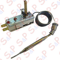 THERMOSTAT 30-90 ° SINGLE PHASE-  SENSOR Ø 6X79mm CAPILLARY 900mm