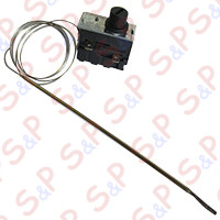SAFETY THERMOSTAT 335° 230V 16A SINGLE PHASE - SENSOR Ø 3X178mm CAPILLARY 900mm