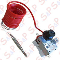 SAFETY THERMOSTAT 245°C 230V SINGLE PHASE - SENSOR Ø6X51mm CAPILLARY 1500mm