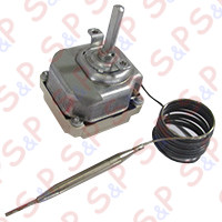 THREE PHASE THERMOSTAT 71-278°C  - SENSOR  Ø=6X75mm CAPILLARY 1200mm