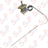 TERMOSTATO 100-185°C  MONOFASE - SENSORE Ø 4X235mm CAPILLARE 900mm