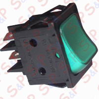 PULSANTE BIPOLARE LUMINOSO VERDE