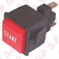 RED ONEPOLAR PUSH-BUTTON