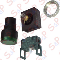 PULSANTE LUMINOSO VERDE 32W1730