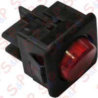 RED BIPOLAR PUSH-BUTTON