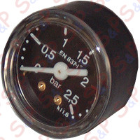 MANOMETRO 0-42ATM 2,5 VAPORE E/91