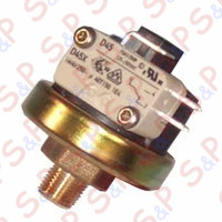 PRESSOSTATO 1/8" GAS 0,9-1,5 BAR UL (pret. 1,2 bar)