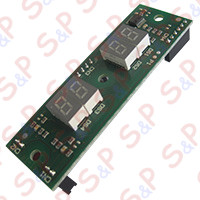 SCHEDA DISPLAY ROSSO TERMOME