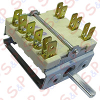 COMMUTATORE 7 POSIZIONI 2 POLI 16 A