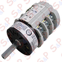 COMMUTATORE SPECIALE SCHEMA 0306/A202 Ith 25A IP00