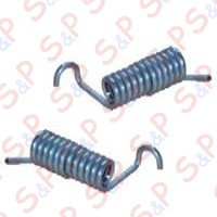 COPPIA MOLLA PIASTRA MEDIA  SILANOS