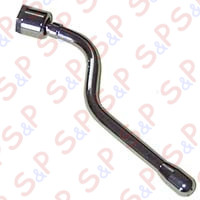 COMPLETE CHROMIUM-PLATED STEAM PIPE NABEIRO