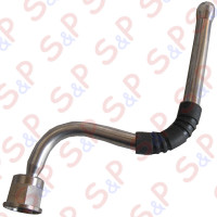 TUBO VAPORE INOX SNODATO S5