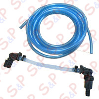 TUBETTO SILICONICO PER DOSATORE BRILLANTANTE CON VALVOLA NON