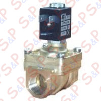 EL.VAL. 1/2" VAP/ACQUA 220V CHIUSA