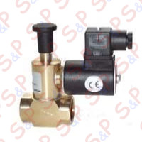 MANUAL REARMAMENT GAS SOLENOID VALVE 3/4