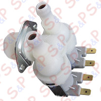 Elettrovalvola ingresso acqua a 2 vie 1,2/1,2 lt 110V 60Hz