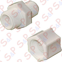 "RACCORDO DRITTO; 3/8"" C70-C155" (ad esaurimento non più fornibile)