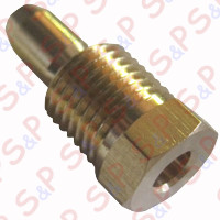 RACCORDO BICONO X TUBO D.4