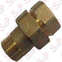 STRAIGHT FILLER 1/2MF BRASS