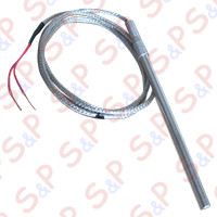 SONDA DI TEMPERATURA  PT100 T° -200 a +600°C  2 FILI
