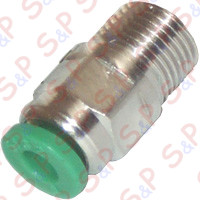 GIUNTO RAPIDO TIPO 103 DIRITTO GC1/8 TUBO D.4
