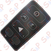 TASTIERA A MEMBRANA NERO NTR