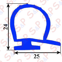 RUBBER  GASKET 11014  BAR 1000mm   YY15