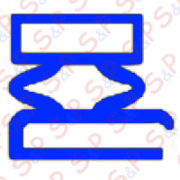 GUARNIZIONE MAGNETICA A MEZZO BORDO 600X290MM XX9