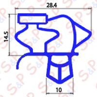 SNAP-IN MAGNETIC GASKET 678X1570NN O.D. YY6