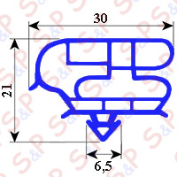 "GUARNIZIONE MAGNETICA; 765X610MM" YY34