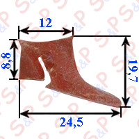 GUARNIZIONE PORTA FORNO SOGECO