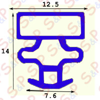 MAGNETIC SNAP IN BAR L=2500MM QQ14