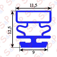 MAGNETIC FRIDGE GASKET 425X580MM YY31 O.D.