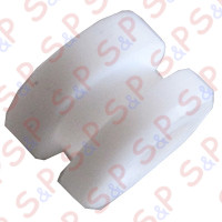 BUSSOLA TEFLON RUB. E/91 - DUE D.15X7,5X10,3