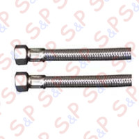 TUBO FLEX INOX FF 1/2 PIANO 150 CM VIPLATO