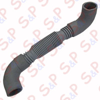 TUBO ESTENSIBILE 200mm MANICOTTI Ø21 CURVA DESTRA