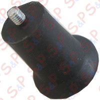 PIEDINO VENTOSA ALTO  M6 H.45mm