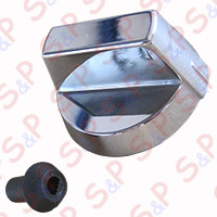 "MANOPOLA CON ADATTATORE; DIA.6; KIT"