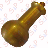KNOB D.45X87 ANODIZED GOLD