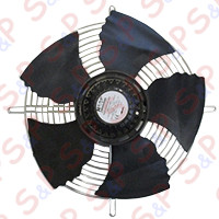 VENTILATORE  EVAPORATORE BCB/5 ROTORE ESTERNO Ø300mm C/CONDENSATORE SPUNTO