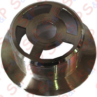 PILETTA DI SCARICO 1"1/2 C/CROCIERA FISSA LP1200 C/GUARN.