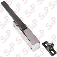 CHIUSURA AUTOMATICA S/SERRATURA INTERASSE 104MM 205X28MM