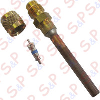 COMPLETE VALVE 1/4"SAE 50mm