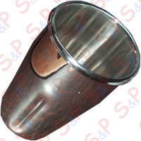 BICCHIERE ACCIAIO FABA B1